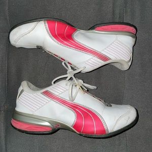 Puma Sneakers Super Elevate Running Shoes Low Top Size 8.5 Women’s White…